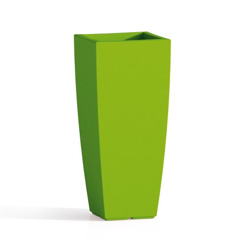 Vaso resina h90 alto - resina, moderno