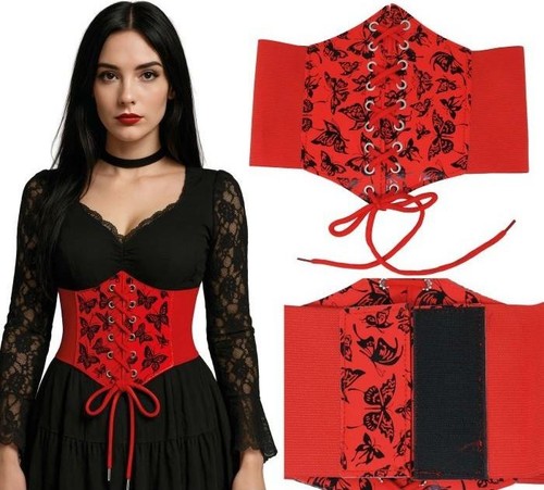 Corsetto rosso donna