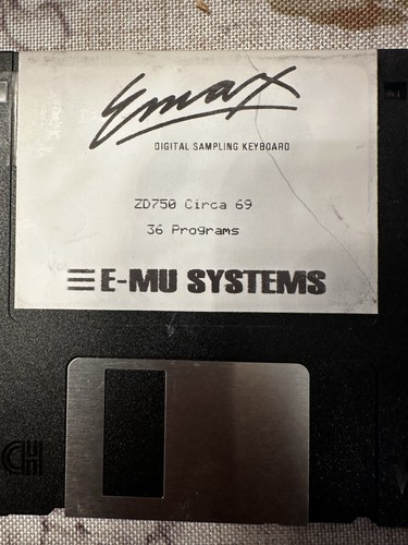 Emax libreria audio - e-mu,