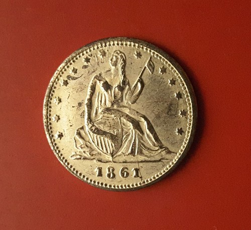 Half dollar 1861 stati uniti - stati,