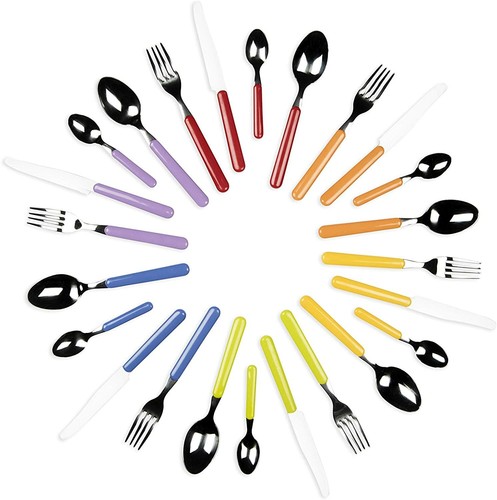 Set posate pezzi basic - posate, inox