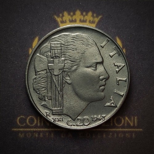 Centesimi impero 1943 - 20,