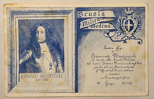 Cartolina militare scuola - cartolina,