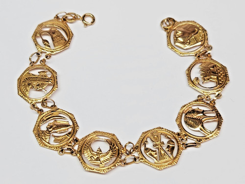 Bracciale exotico oro 18k - bracciale,
