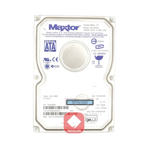 Hard disk interno 160 sata - hard,