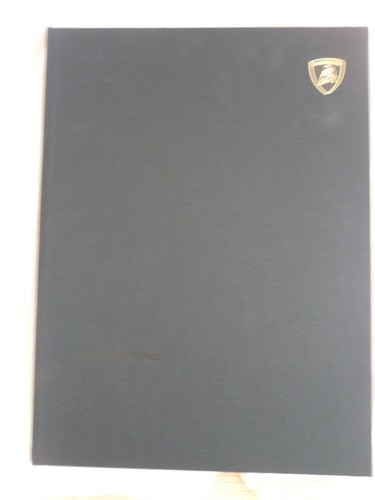 Brochure vendita lamborghini - brochure,