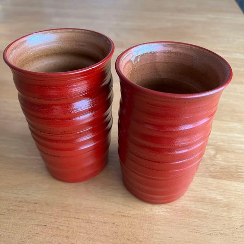 Set tazze laccate - , giapponesi