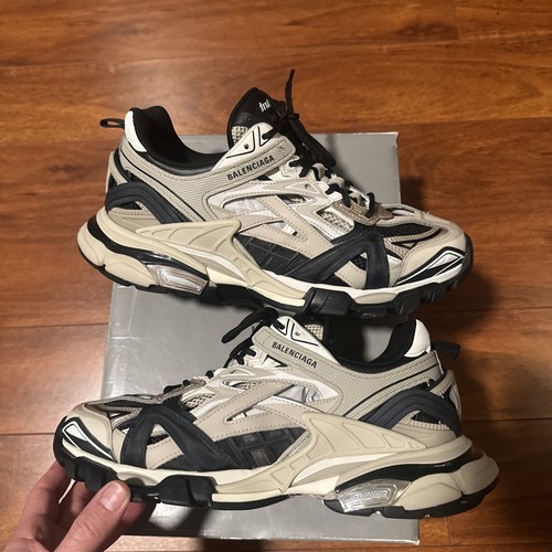 Balenciaga track beige nero - track, 2