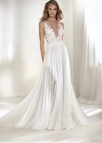 Abito sposa chiffon - abito,
