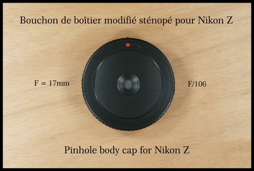 Bouchon modifié sténopé - , /