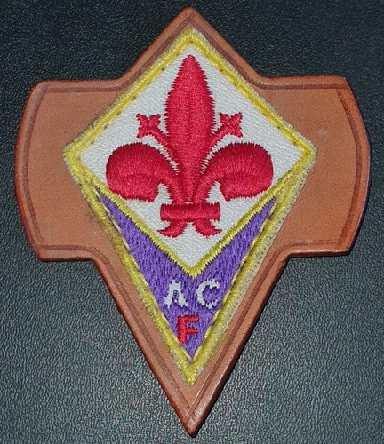Toppa giglio rosso calcio - toppa, rosso❗calcio