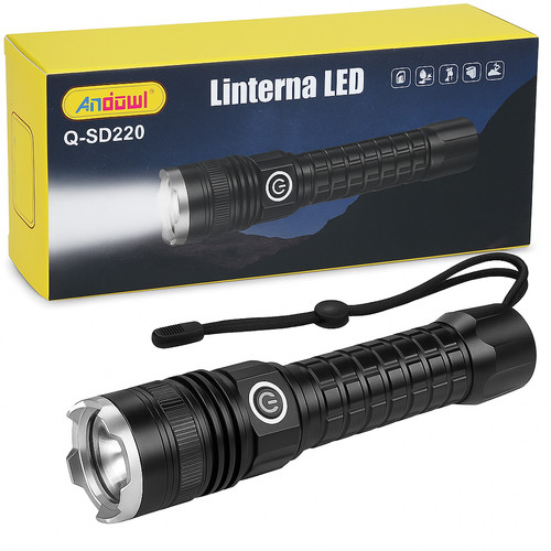 Torcia led potente - torcia,