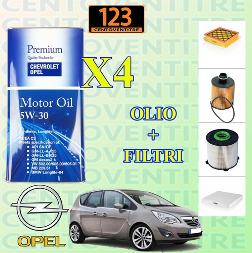 Kit tagliando opel meriva - tagliando, b