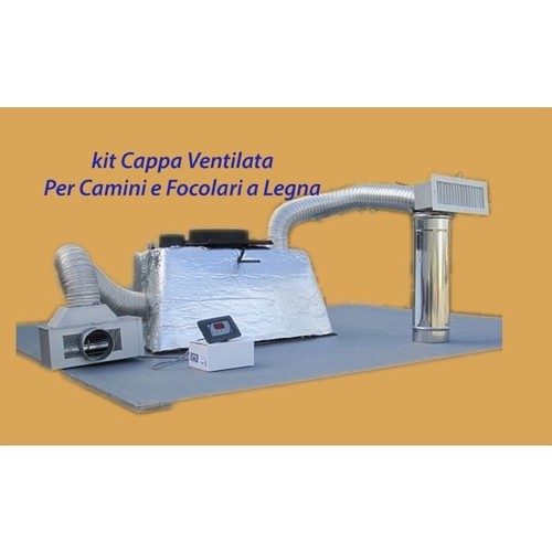 Cappa ventilata per camino - per,
