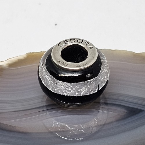 Tedora sterling silver - silver, black