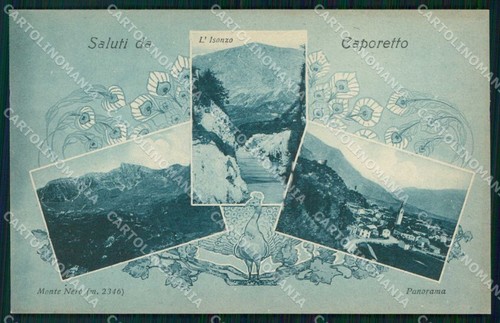 Slovenia caporetto monte - caporetto, nero