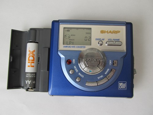 Minidisco portatile vintage - minidisco,