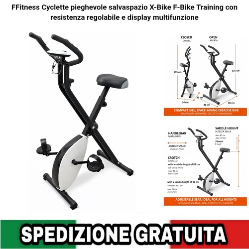 Cyclette pieghevole - cyclette,