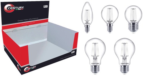 Century espositore lampade - century,