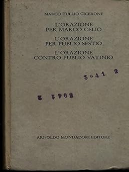 Orazione per marco celio - l'orazione,