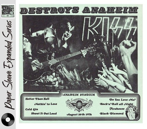 Kiss live 1976 - -, cd