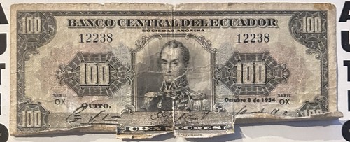 Banconota 100 bango - bango, centrale