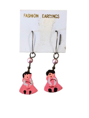 Orecchini bimba rosa - bimba,