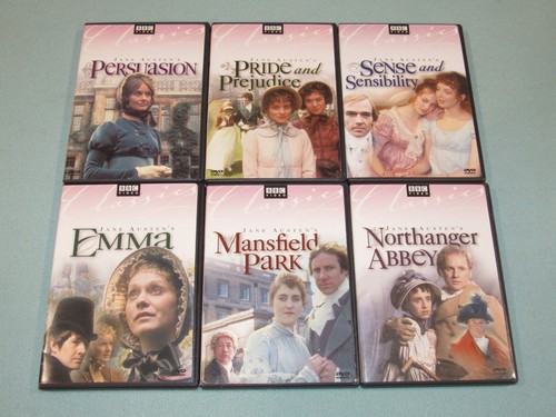 Dvd lot jane austen - 6,