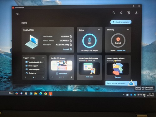 Lenovo thinkpad t580 - lenovo,