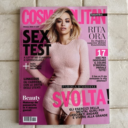 Cosmopolitan 2016 ottobre rita - cosmopolitan,