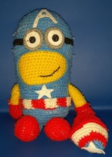 Minions peluche capitan - minions,