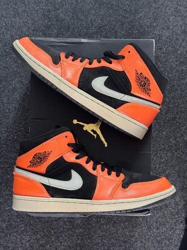 Nike jordan mid arancione - nike, 43