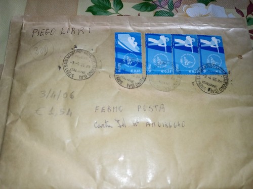 322 fermo posta piego - posta, libri