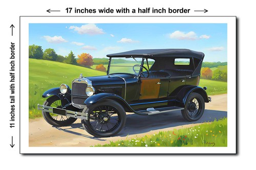 Poster stampa artistica ford - artistica,