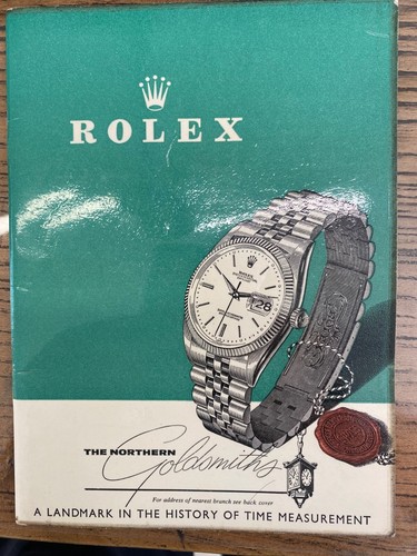 Rolex tudor catalogue 1965 - &,