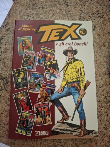 Album figurine tex bonelli - figurine,