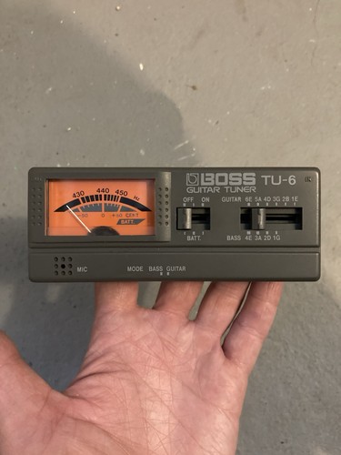 Boss accordatore chitarra - tu-6,