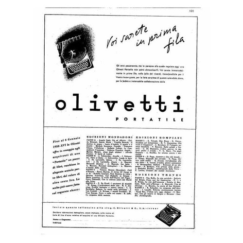 Olivetti portatile voi - voi, sarete