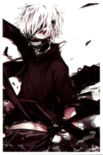 Tokyo ghoul cartolina - tokyo, ghoul,