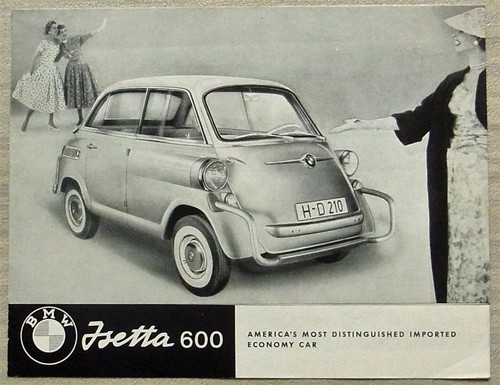 Bmw isetta 600 usa - bmw, market