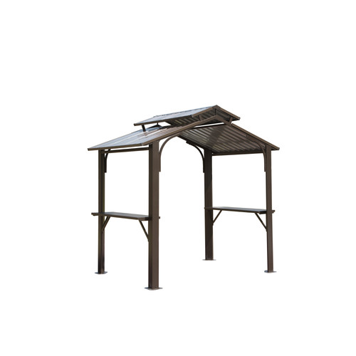 8x5ft outdoor grill - grill, gazebo