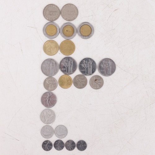 Lotto monete vintage lire - lotto,