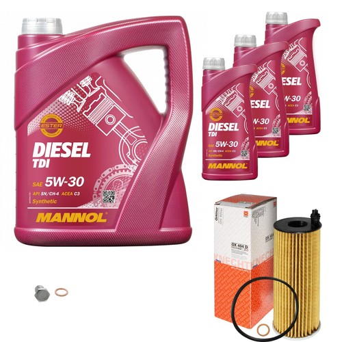 Mahle controllo set mannol - set, 8