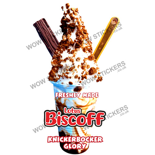 Adesivo biscoff flake - biscoff, ice
