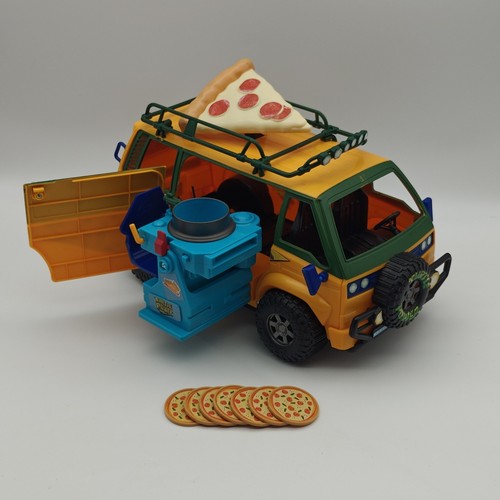 Tmnt mutant mayhem - pizza, fire