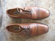 VINTAGE SCARPA CLASSICA UOMO IN PELLE MARRONE MARCA MELLUSO - N. 41,5
