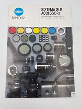 Scheda Tecnica Minolta Sistema SLR accessori