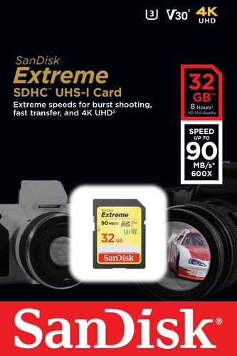 Scheda memoria sandisk 32 - scheda,