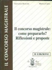 IL CONCORSO MAGISTRALE: COME