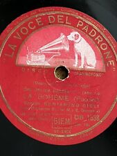 Disco 78 Giri La Boheme E Faust Con Beniamino Gigli